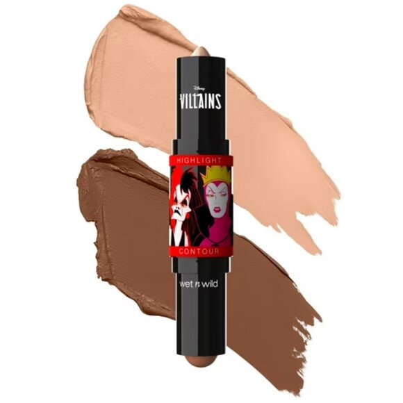 Wet N Wild Disney Villains 5 Makeups bundle Contour, Mascara, Highlighter NEW - Picture 10 of 11